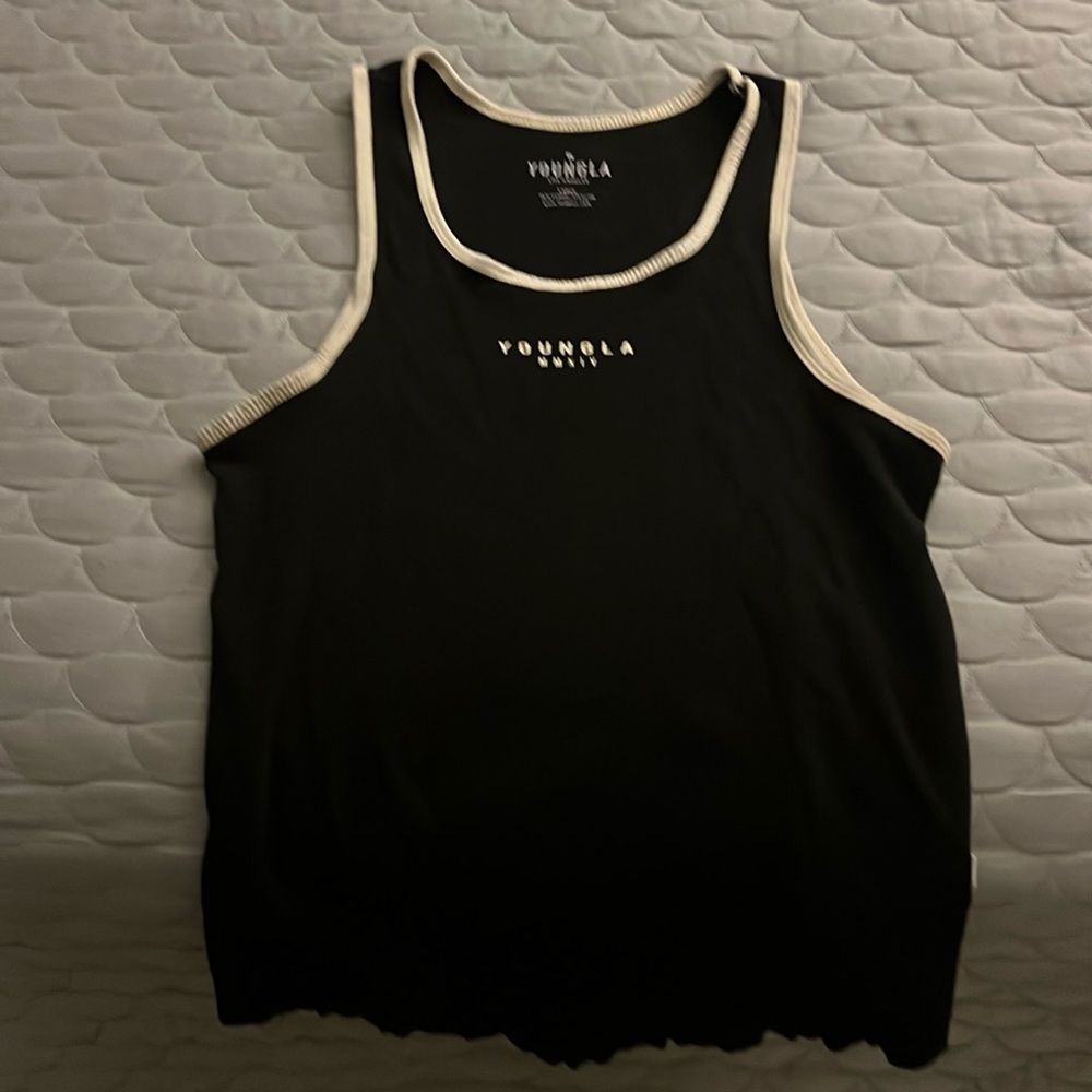 Youngla ribbed tank top